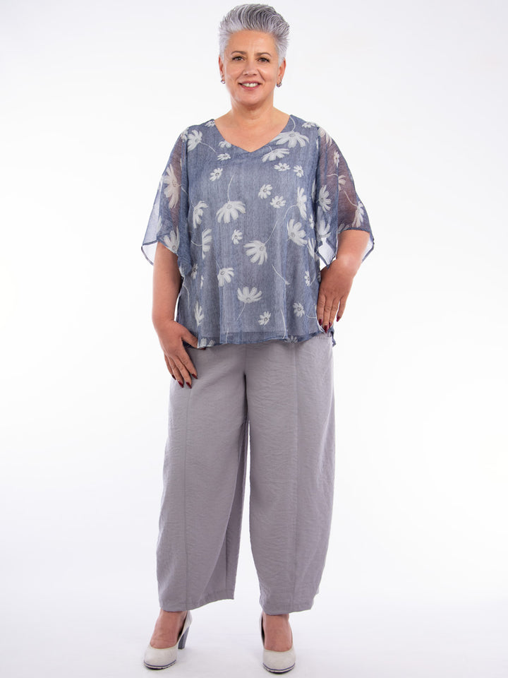 Bluse Mabel 2-in-1 Print