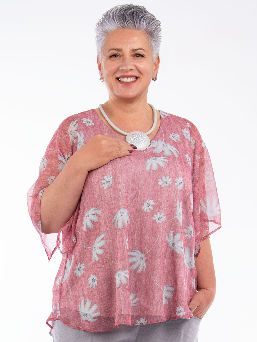 Bluse Mabel 2-in-1 Print