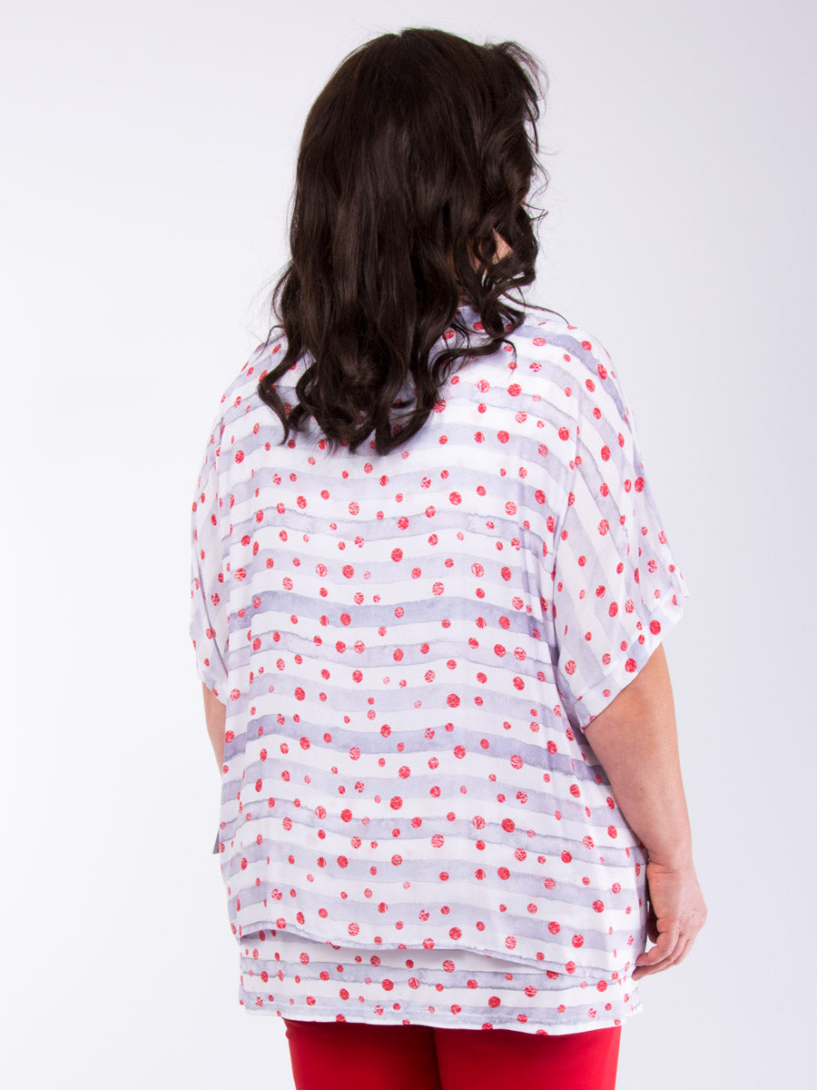 Lagenshirt Pina Print