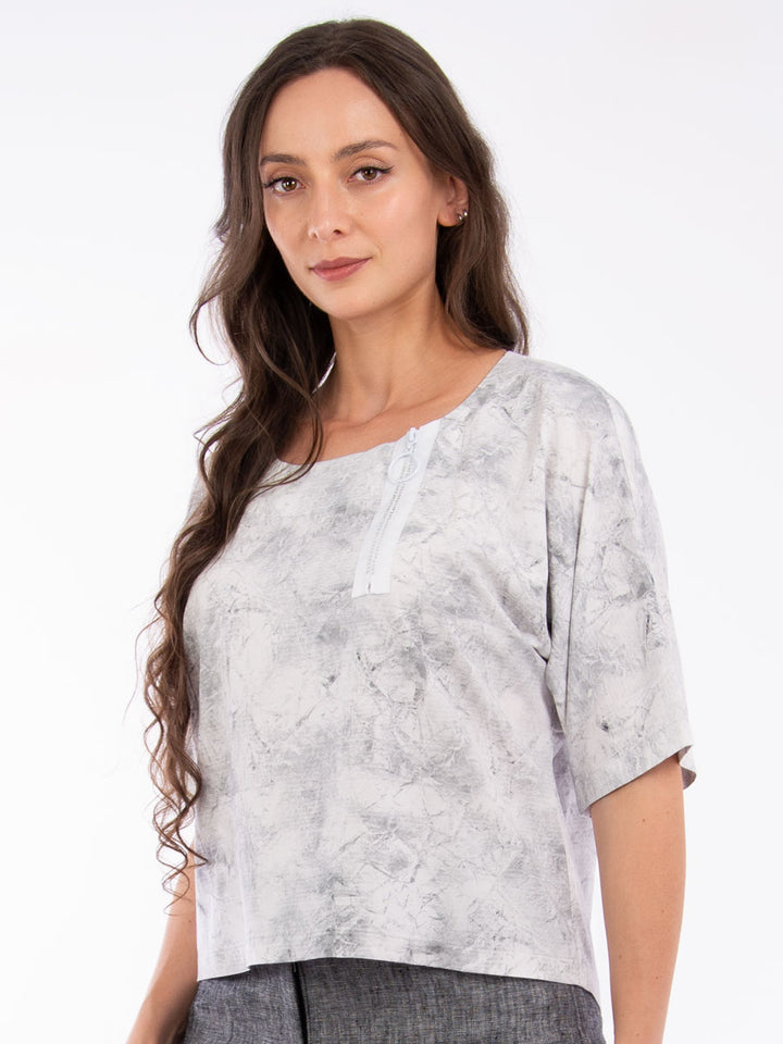 Blusenshirt Cassidy Print m.Z.